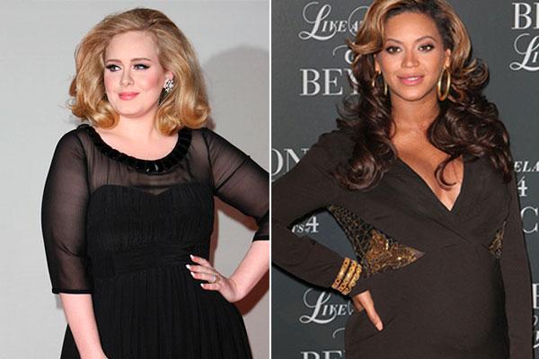 Mamães famosas: Adele e Beyoncé-0
