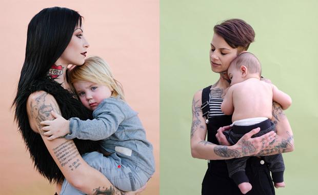 Ela não se encaixava no "estereótipo de maternidade" e agora fotografa mães fora do padrão-0