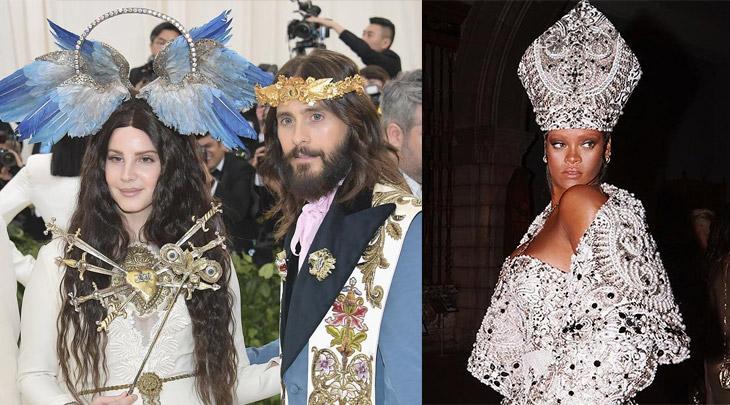 Católicos estão indignados com os looks das celebridades no Met Gala: “blasfêmia!”-0
