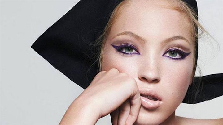 Lila Moss, filha da top-model Kate Moss, estreia no mundo da alta moda-0