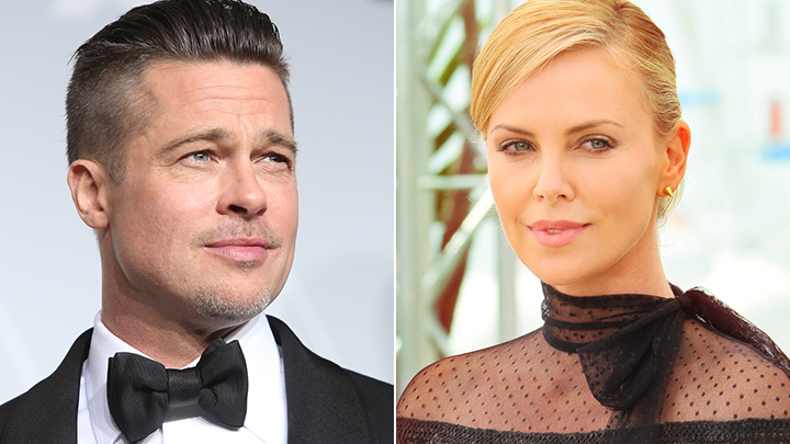 Surge um novo casalzão em Hollywood: Charlize Theron e Brad Pitt -0