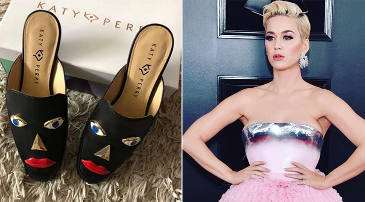 Sem perceber, Katy Perry lança sandália que remete a imagem racista-0
